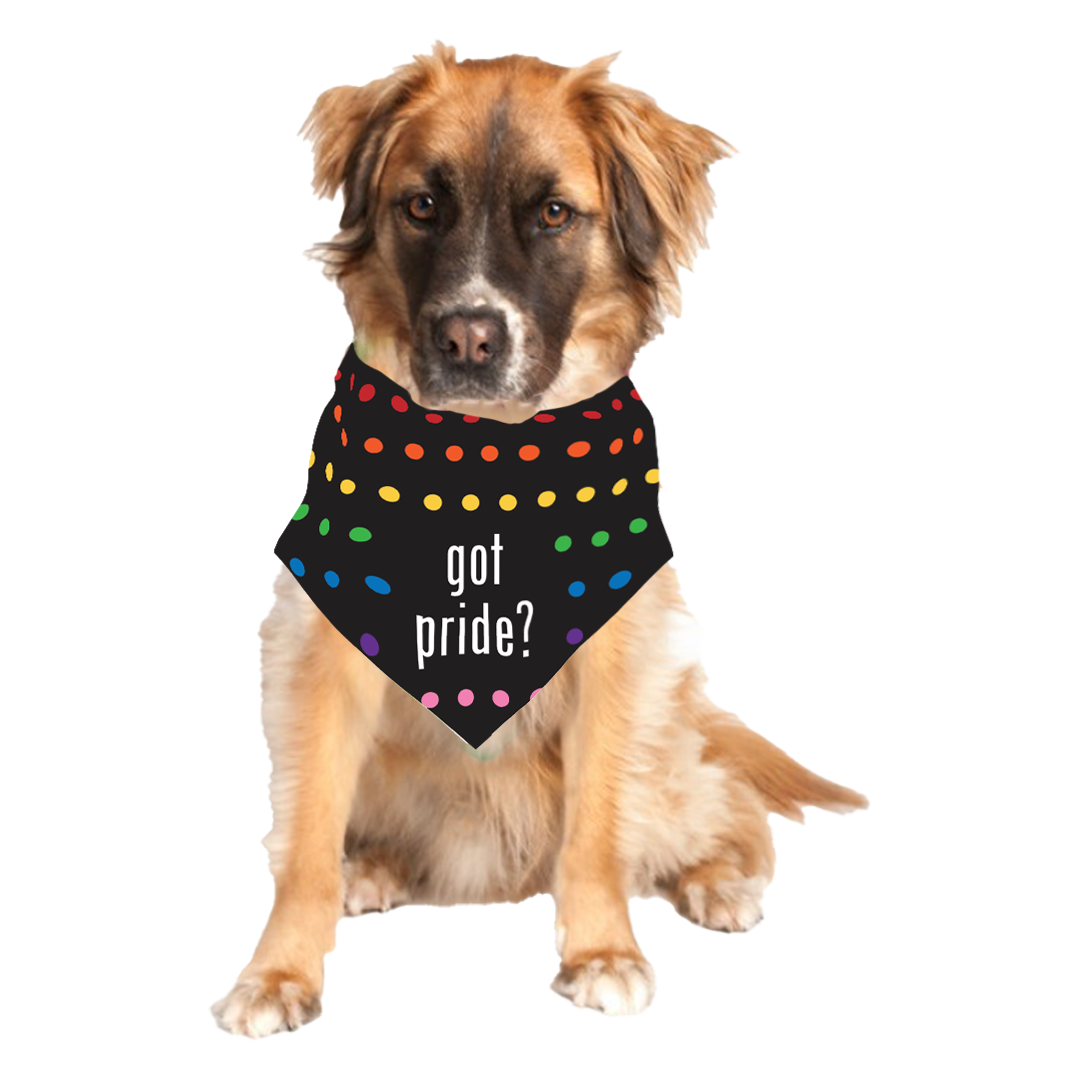 Dog Fashion Living Got Pride Dog Bandana