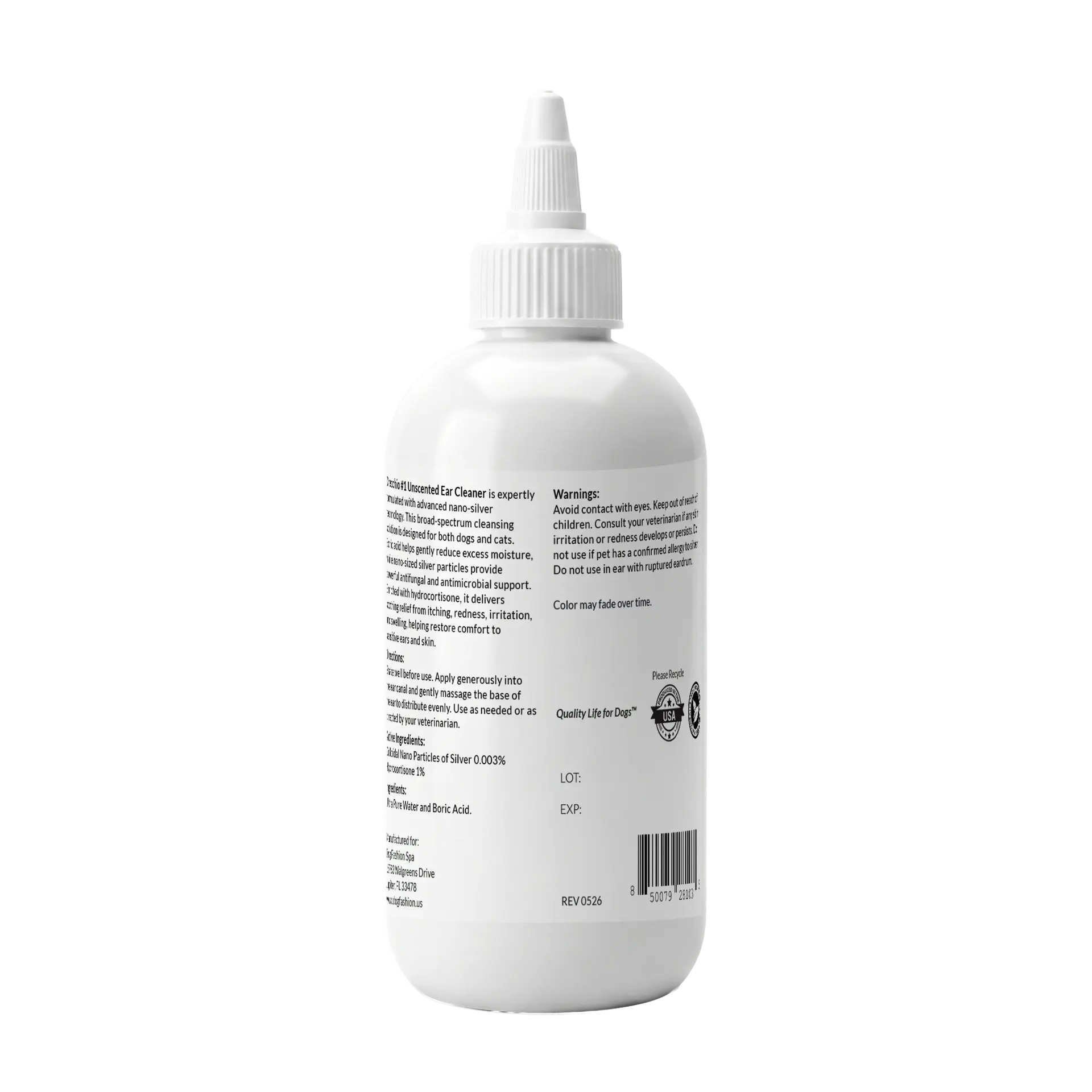 Orecchio #1 Unscented Ear Cleaner 8oz