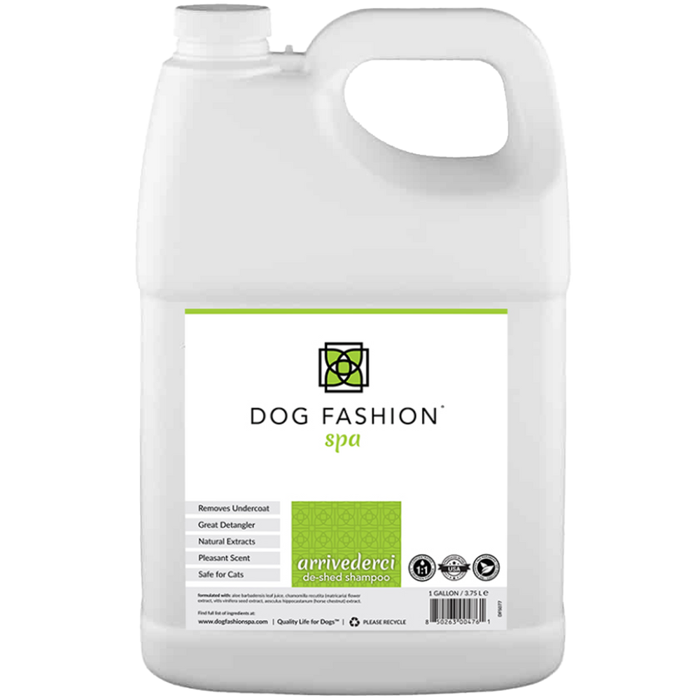 Dog Fashion Spa Arrivederci De-shedding Shampoo Gallon 