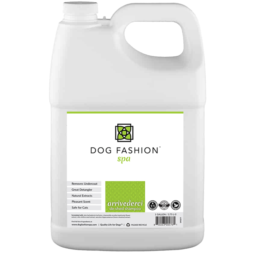Dog Fashion Spa Arrivederci De-shedding Shampoo Gallon 
