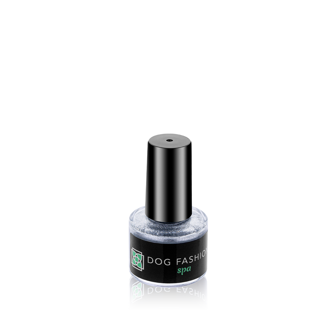 Dog Fashion Spa Chic Paw SIlver Non Toxi Nail Polish