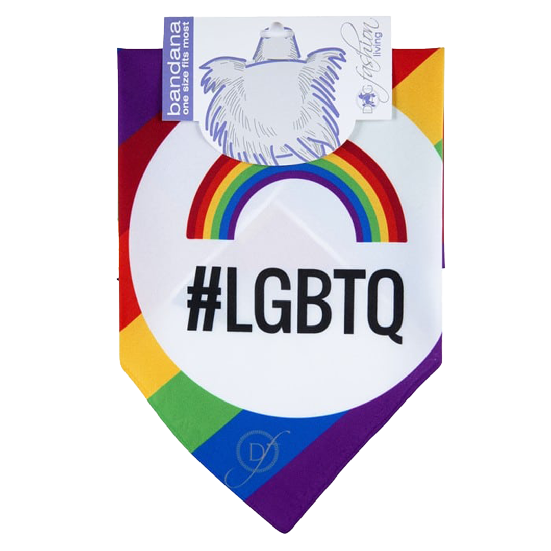 LGBTQ Dog Bandana from Dog Fashion Living