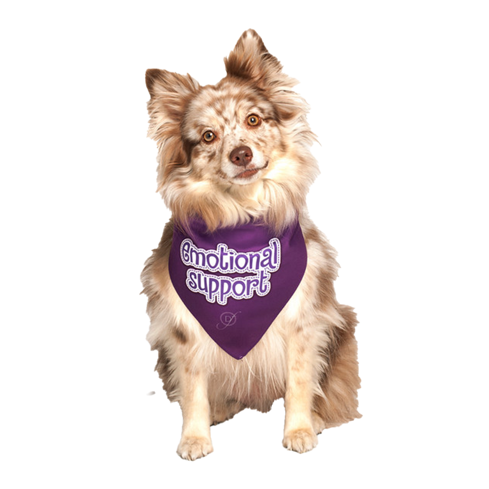 Emotional Support Dog Bandana by Dog Fashion Living