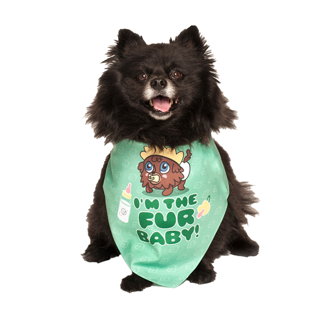 I'm The Fur Baby Dog Bandana By Dog Fashion Living