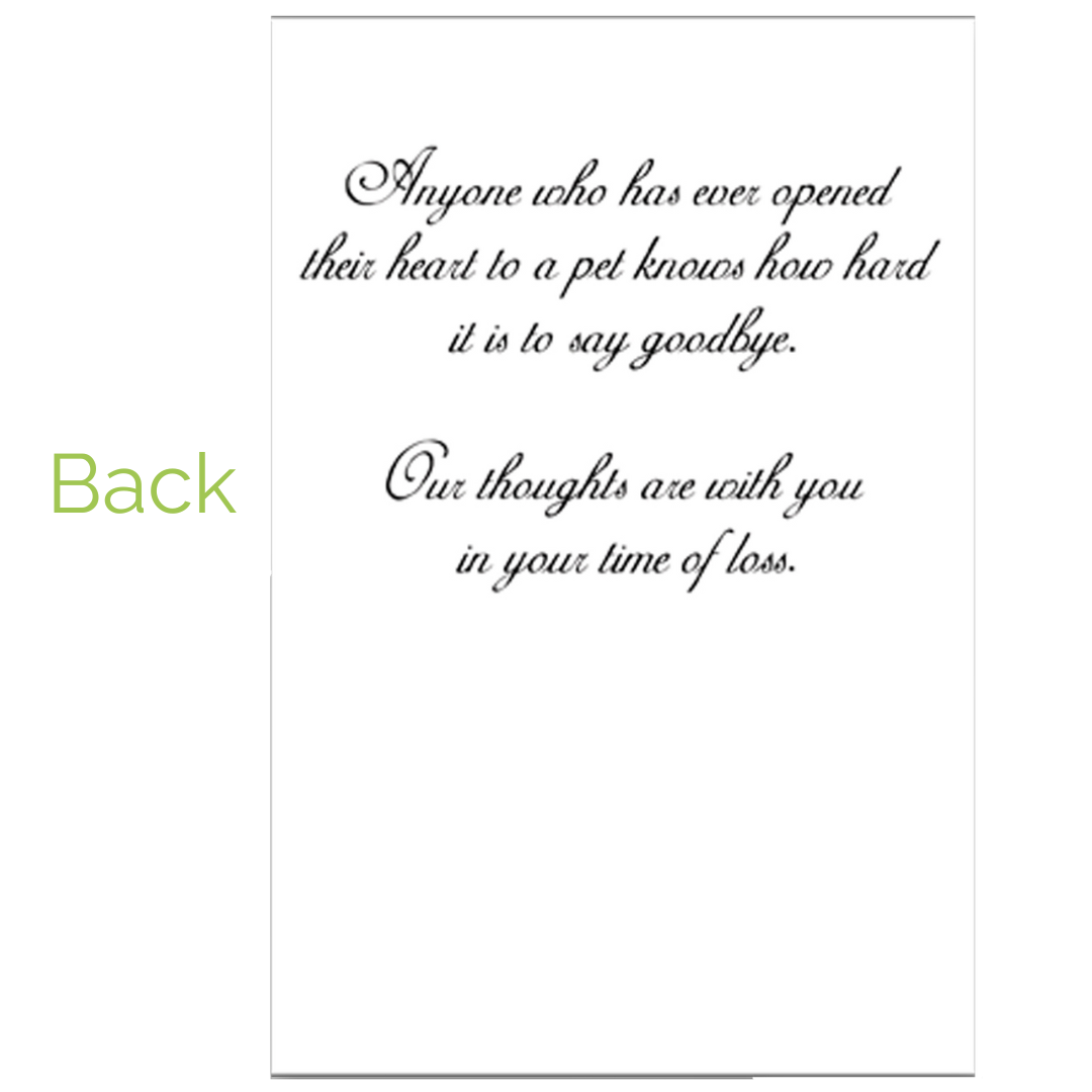 Grievance Card Example Sorry For Your Loss Golden Design Grievance Card
