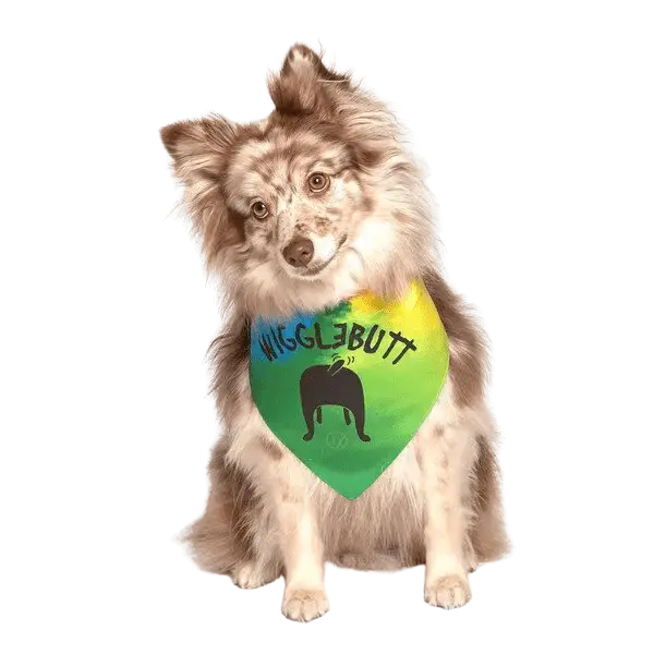 Wiggle Butt Dog Bandana by Dog Fashion Living