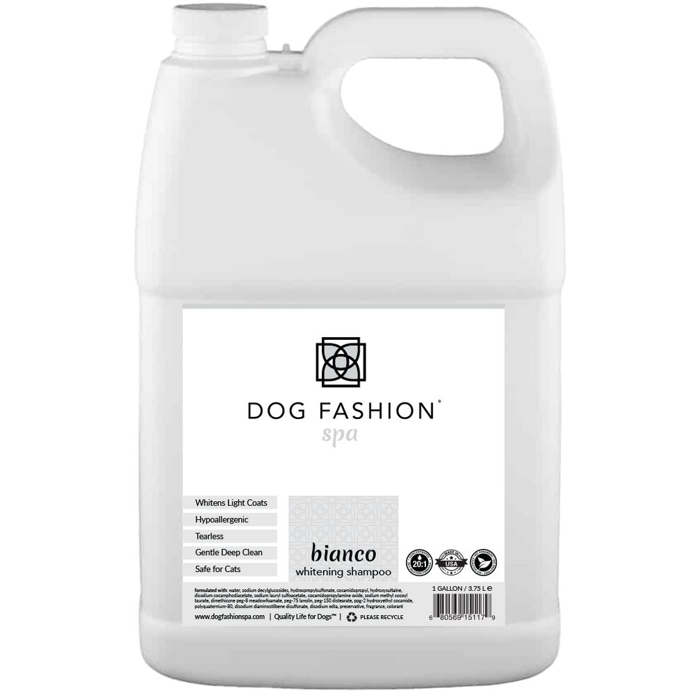 Bianco Whitening Shampoo Gallon by Dog Fashion Spa