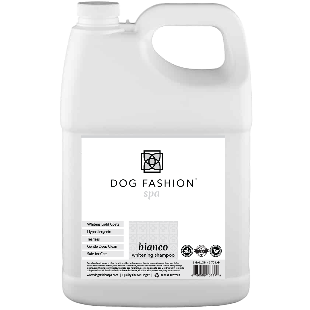 Bianco Whitening Shampoo Gallon by Dog Fashion Spa