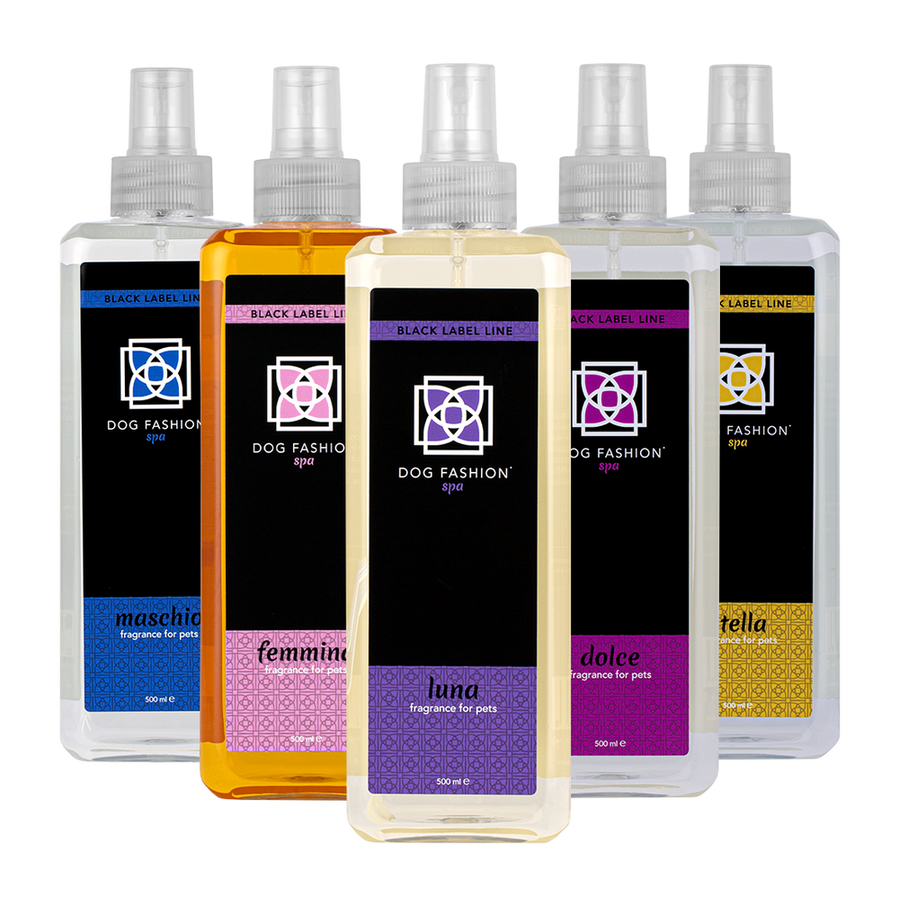 Five Best Selling Fragrances 500 ml by Dog Fashion Spa