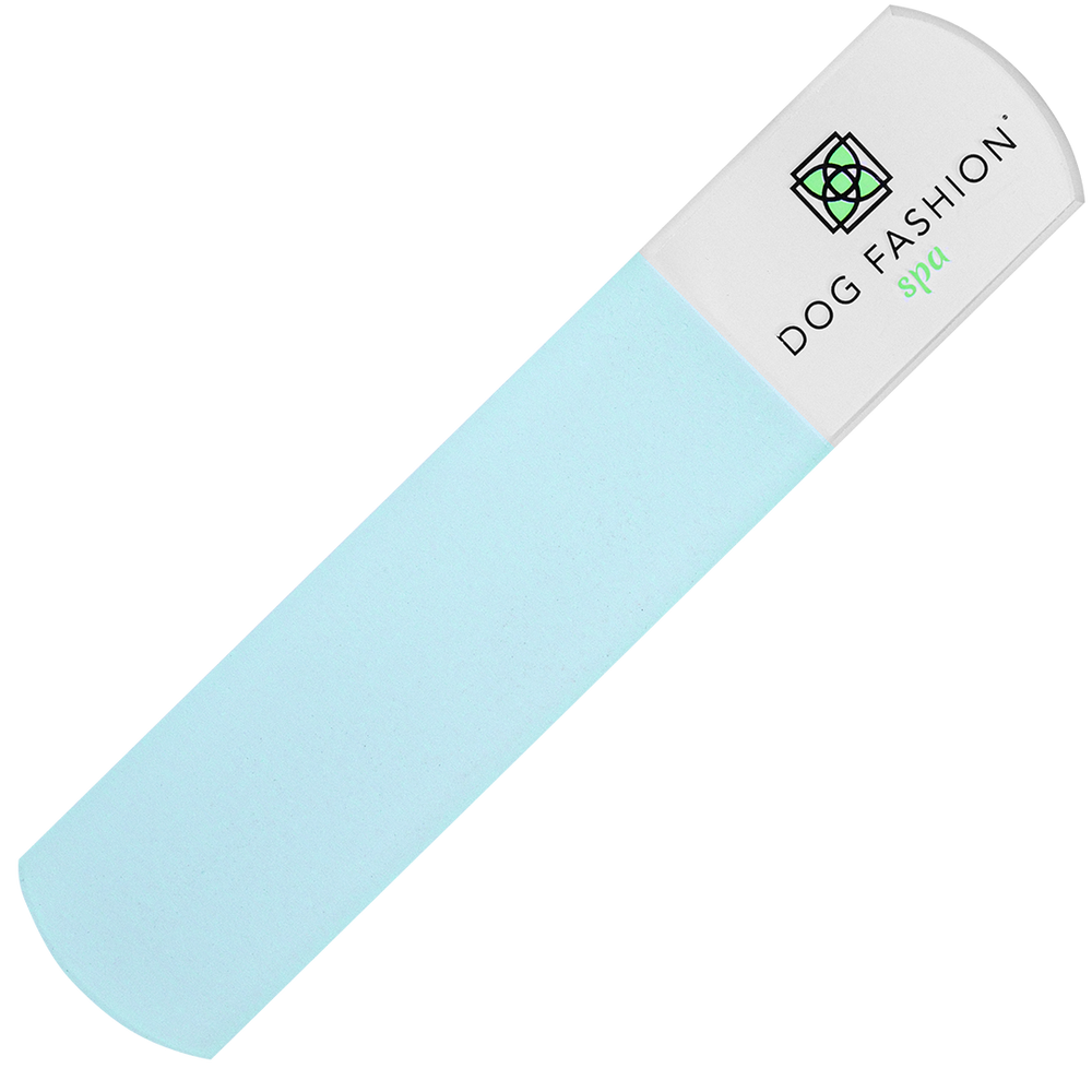 Glass Nail File White by Dog Fashion Spa