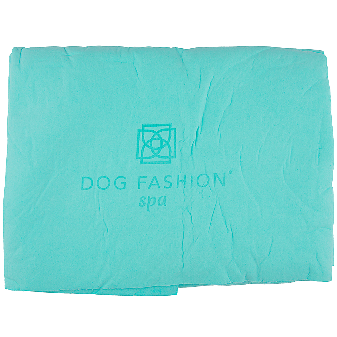 Light Blue Absorption Towel by Dog Fashion Spa