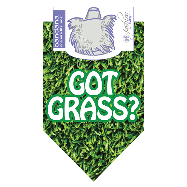 “Got Grass?” Bandana