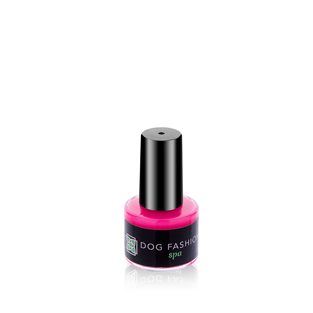 Dog Fashion Spa Happy Paw Hot Pink Non Toxic Nail Polish