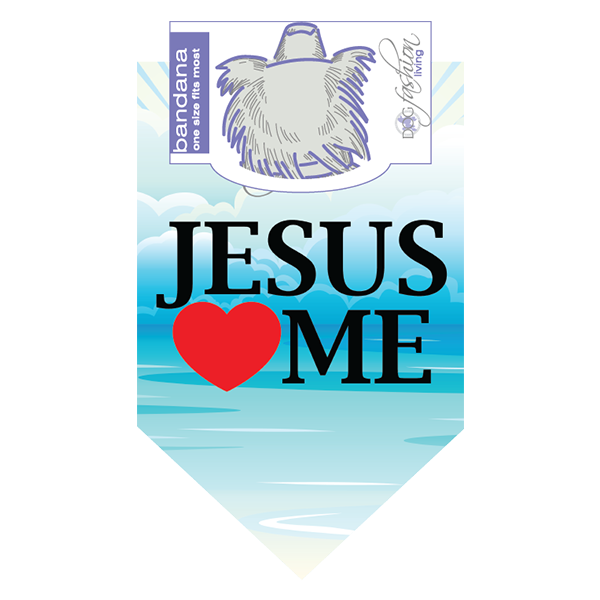 Jesus Loves Me Christian Bandana