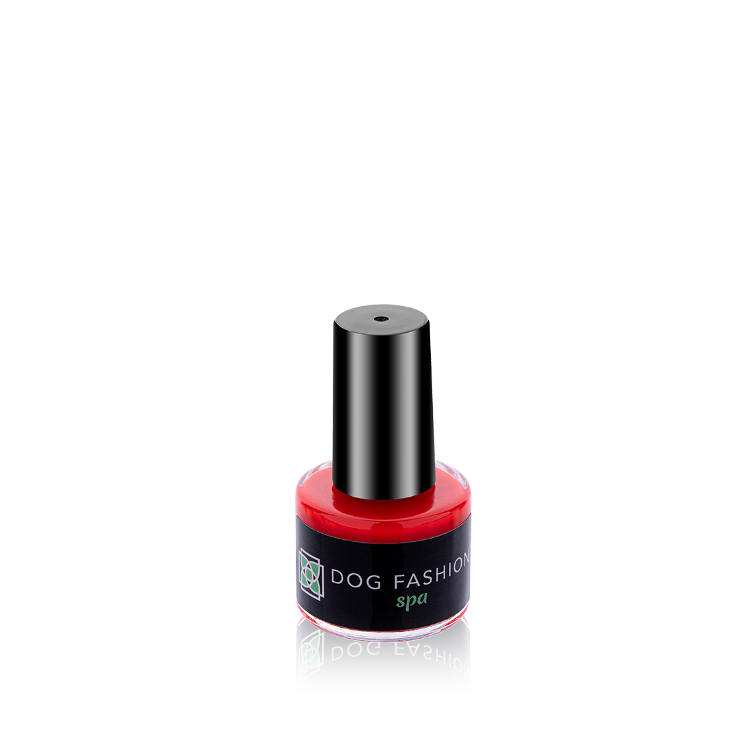 Dog Fashion Spa Sexy Paw Red Non Toxic Nail Polish 